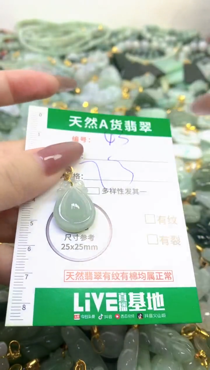 颈饰未镶嵌翡翠纯天然缅甸A货翡翠