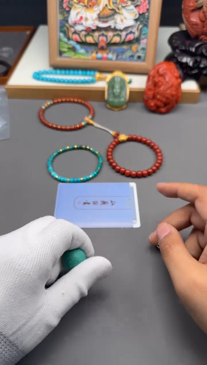 【闪购商品】和田玉（碧玉）手串手串未镶嵌手串手串