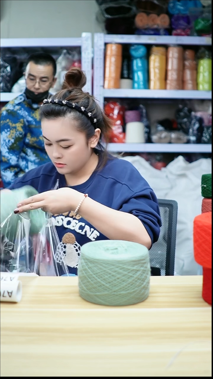 羊毛欢姐手编线A760