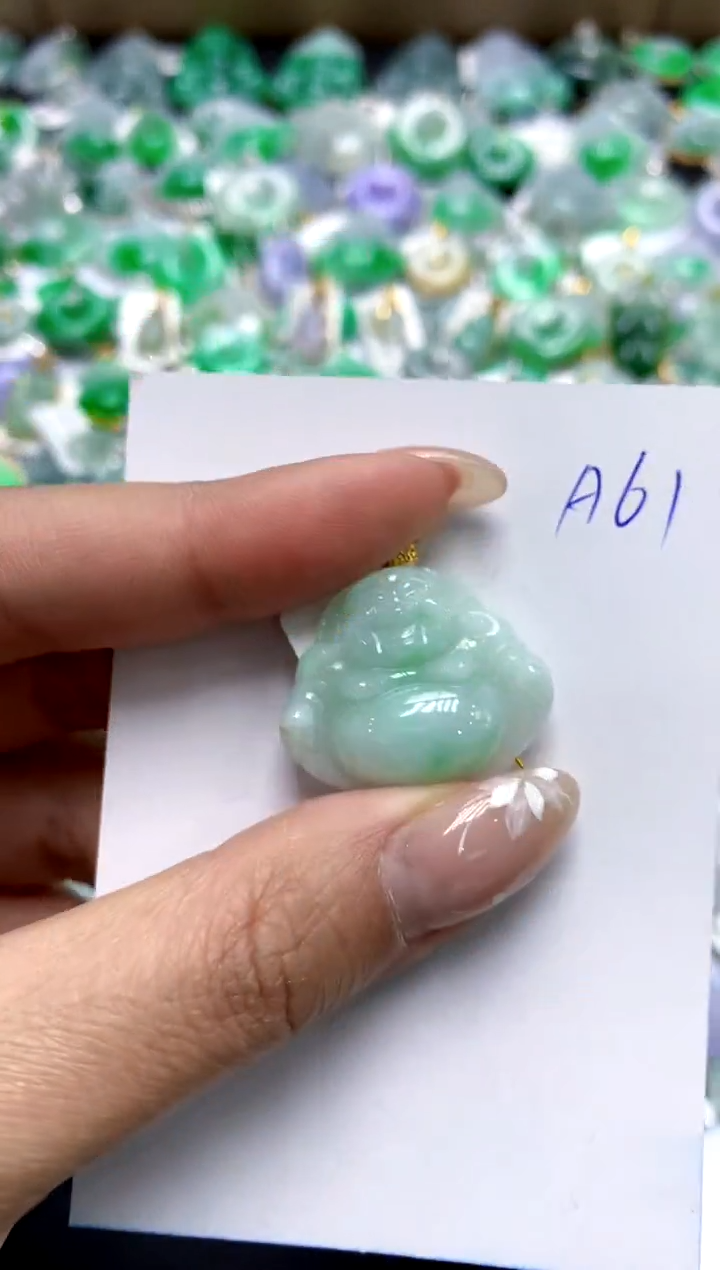 【闪购商品】翡翠颈饰18K金镶嵌111111111111