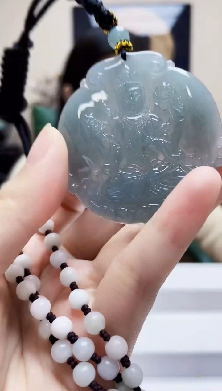 未镶嵌定制翡翠吊坠156