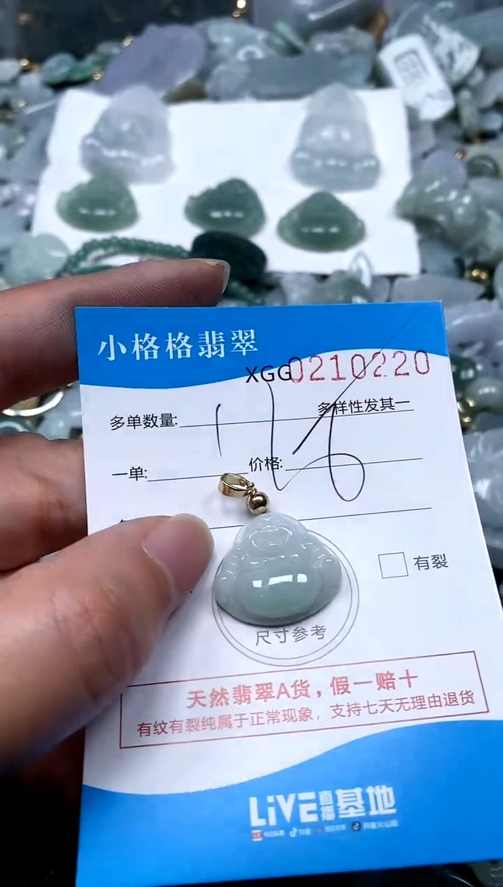 【闪购商品】翡翠颈饰未镶嵌闪购商品0210220