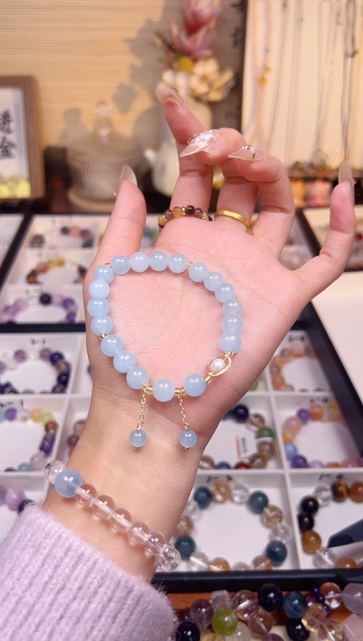 未镶嵌手串水晶1