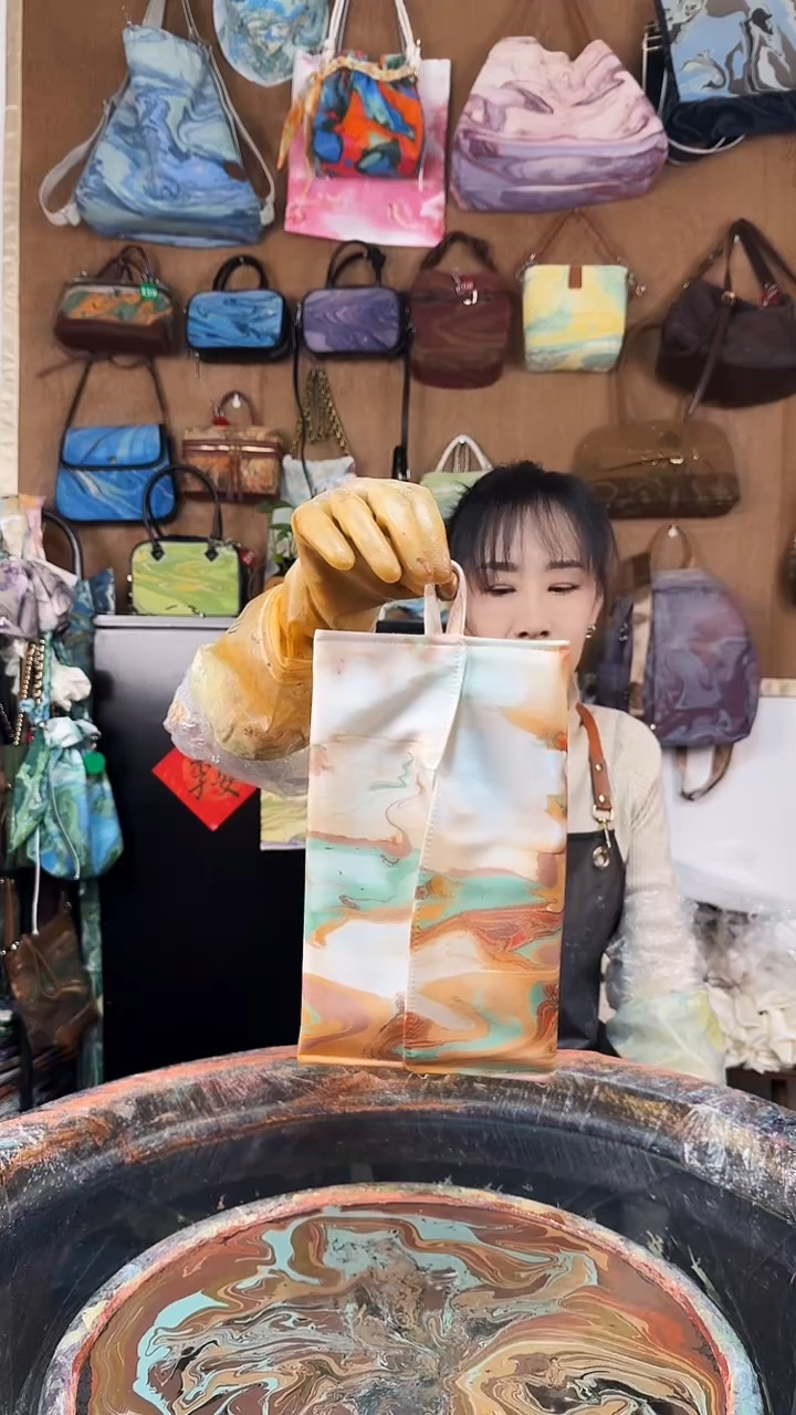 织物?****恼丝绸123#现场高定纸抽袋/默认微瑕【不退不换】