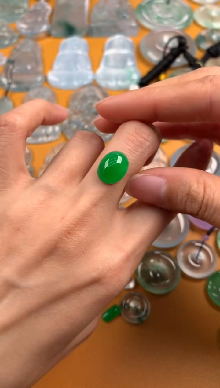 颈饰未镶嵌翡翠12.9-10.2-4.5