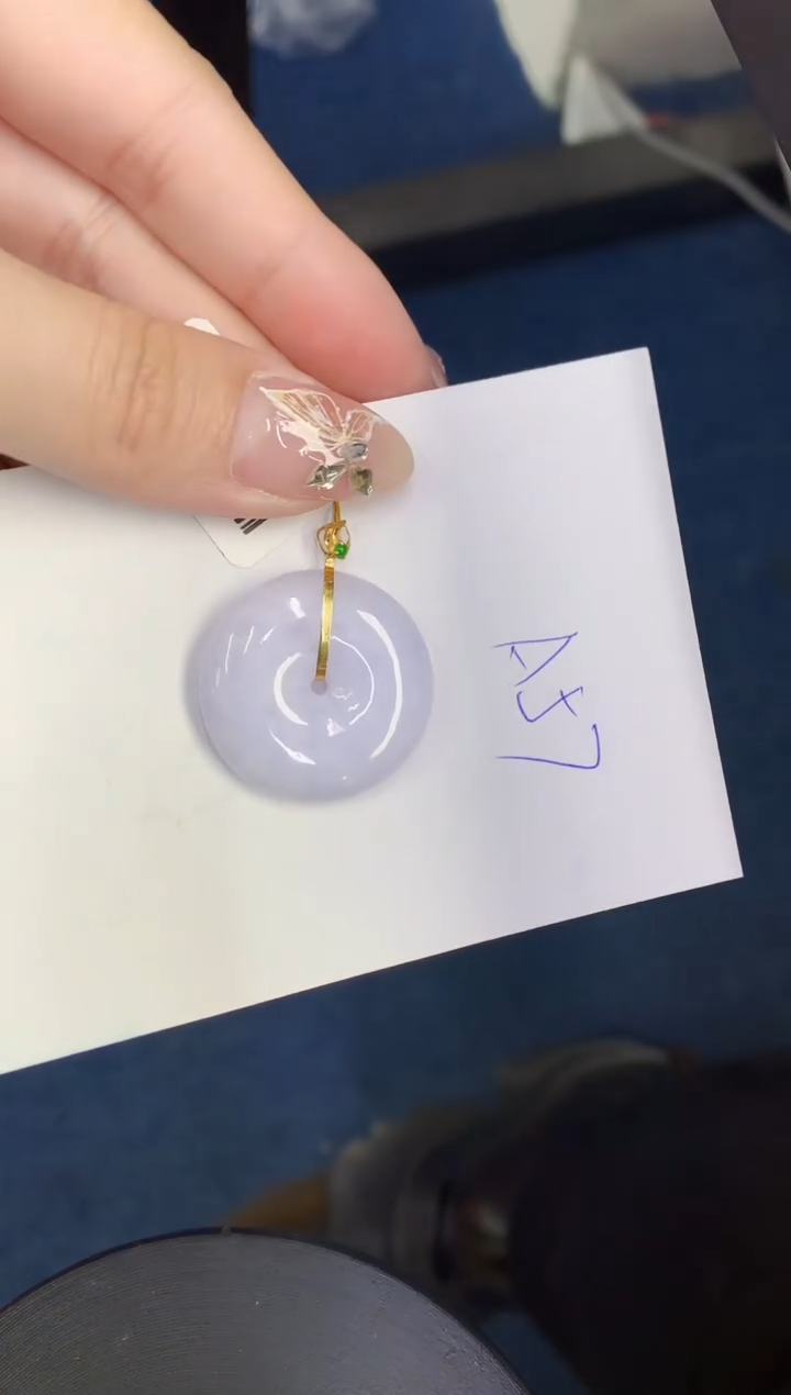 【闪购商品】翡翠颈饰18K金镶嵌00000000000