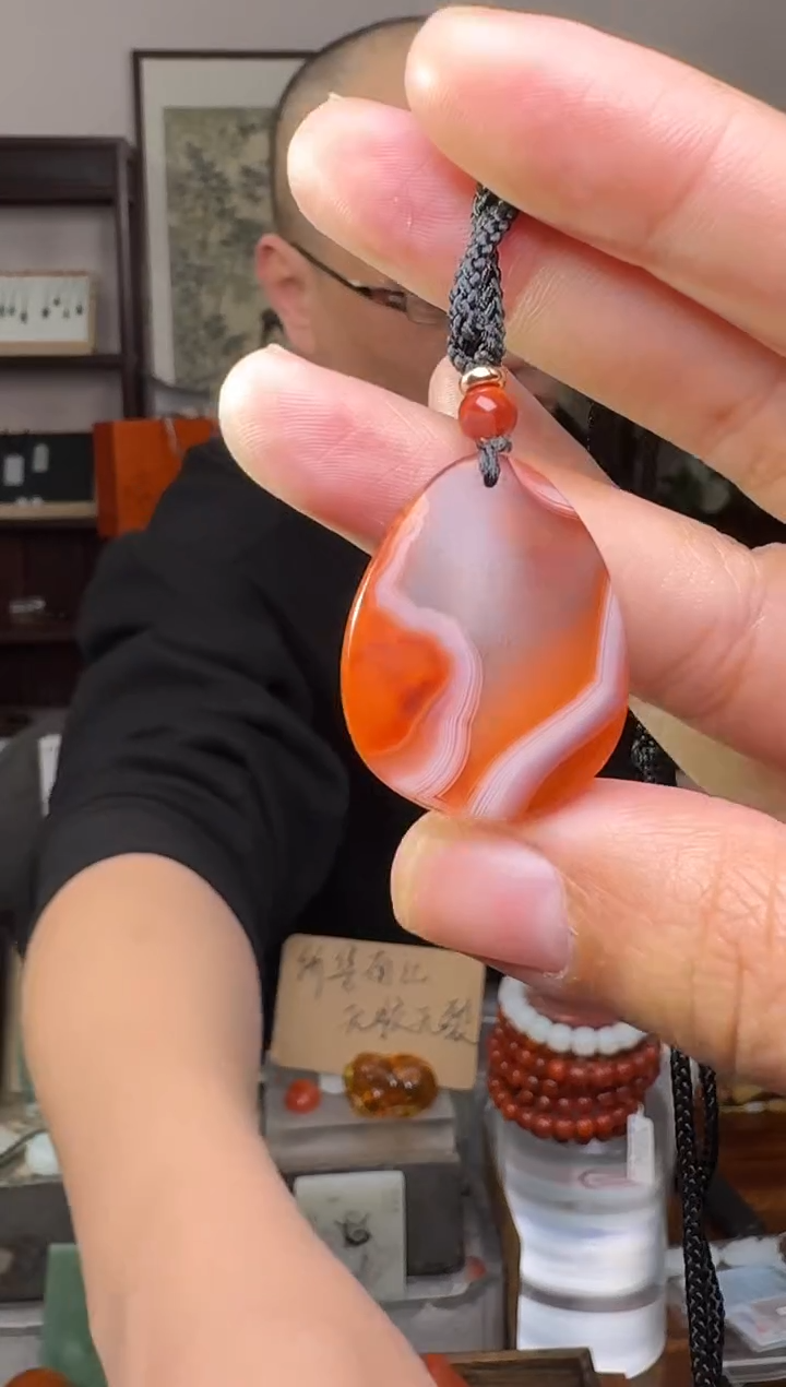 【闪购商品】南红玛瑙挂件未镶嵌1699