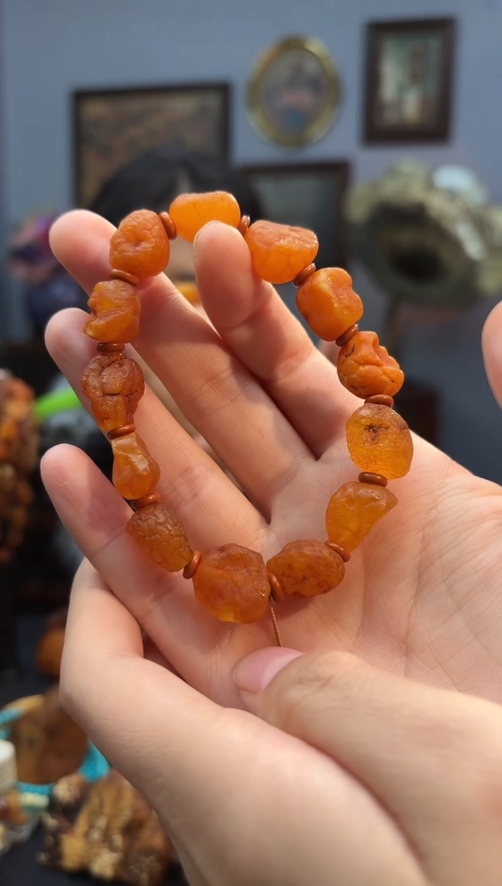 手串琥珀未镶嵌手串