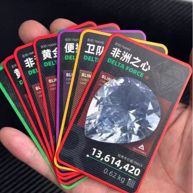 三角洲行动周边物资卡（6包）