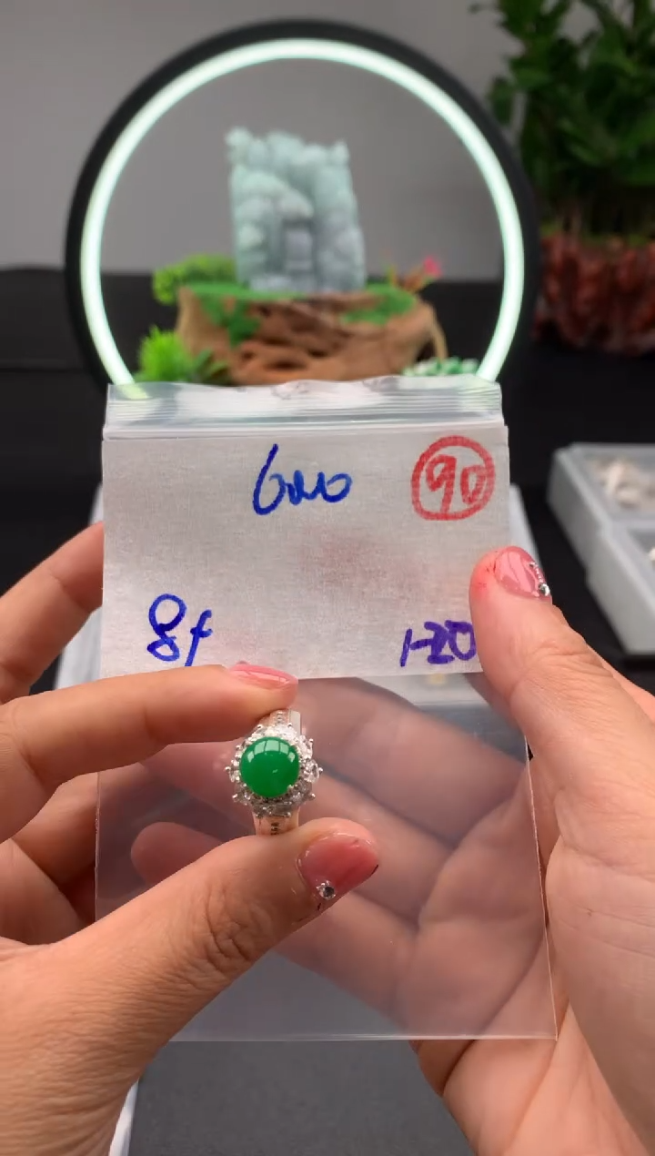 【闪购商品】定制翡翠未镶嵌毛货需精细抛光拍一发一