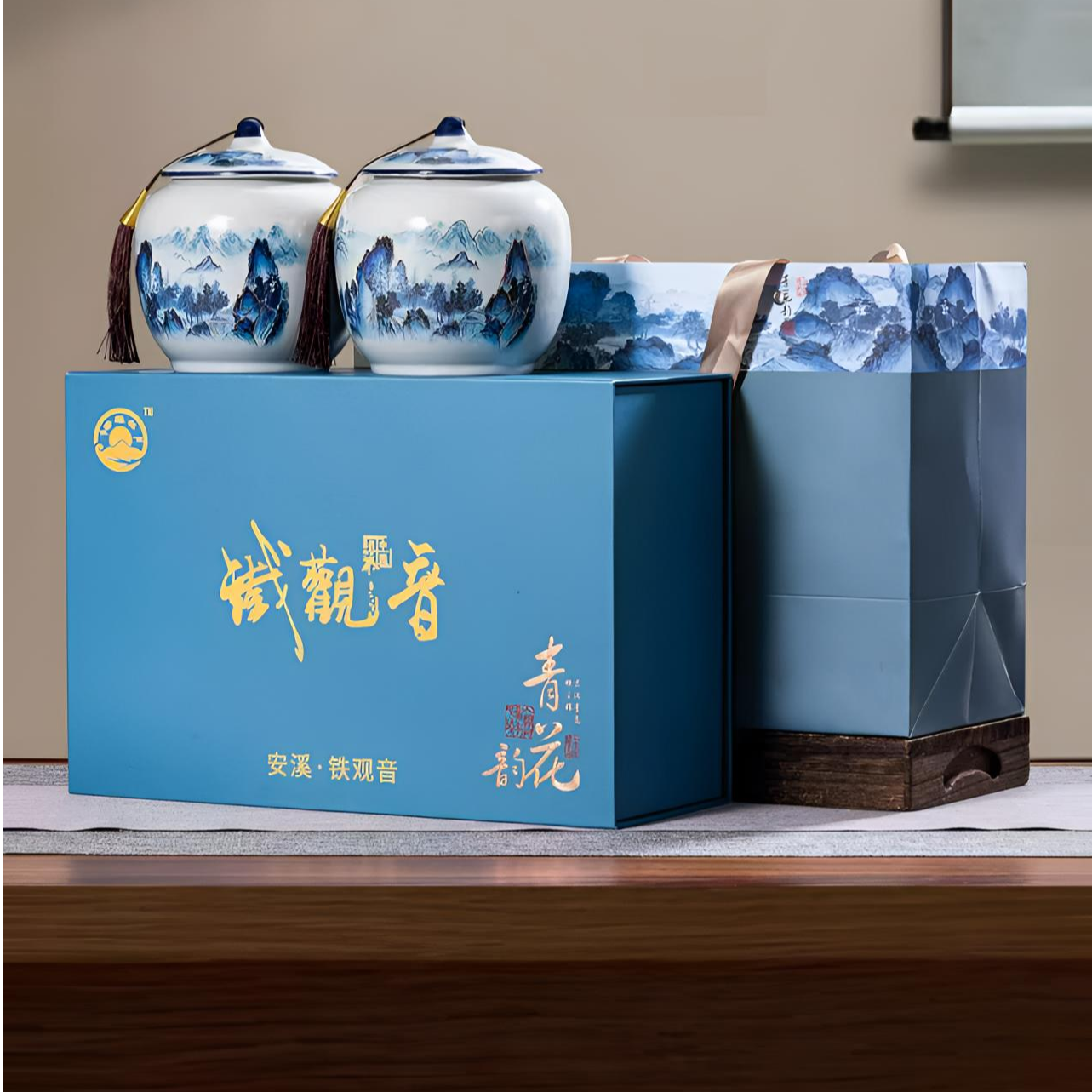 【青花韵特级500克】安溪铁观音产地新茶正宗福建高山兰花香正品
