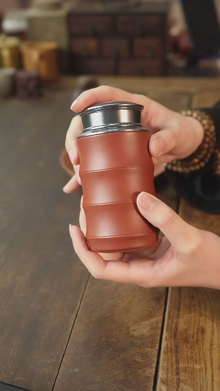 【闪购商品】紫砂茶杯紫砂茶叶罐