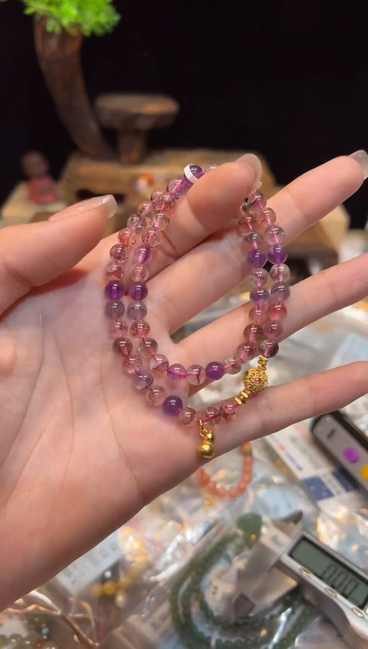 【闪购商品】水晶手链未镶嵌手饰@@F3884