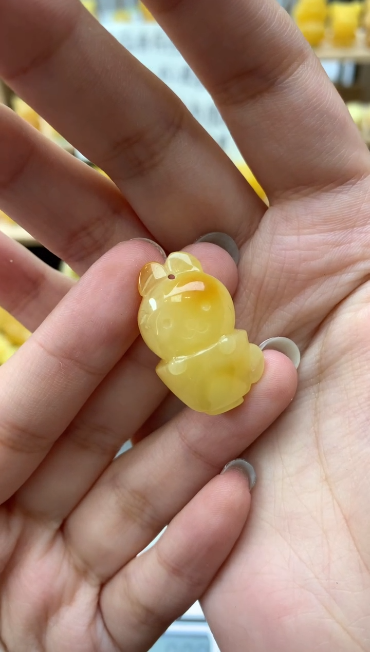 琥珀未镶嵌珠宝奇石014琥珀蜜蜡