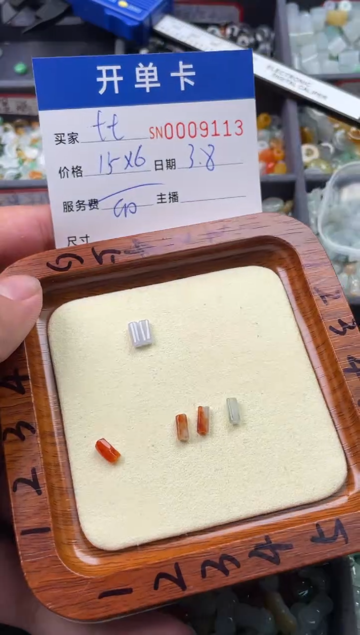 【闪购商品】翡翠颈饰未镶嵌00009113