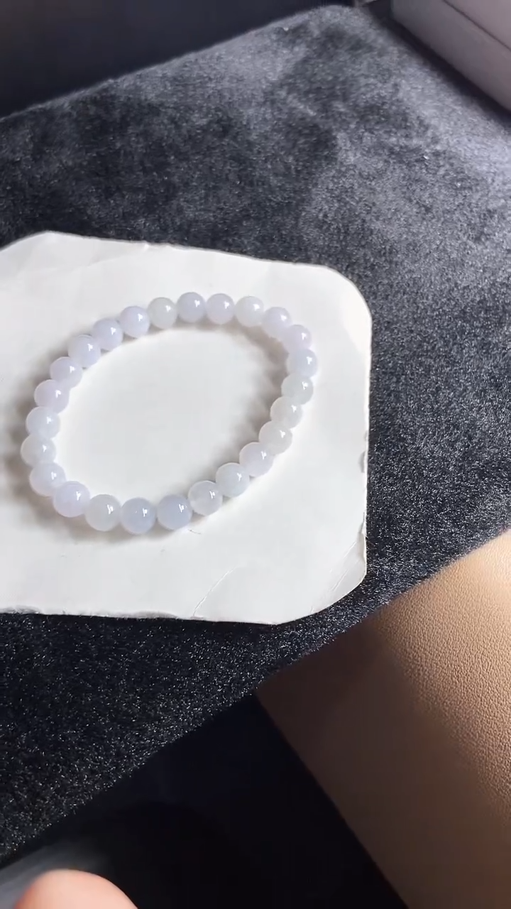 【闪购商品】翡翠手串未镶嵌翡翠珠子KA8 BAI