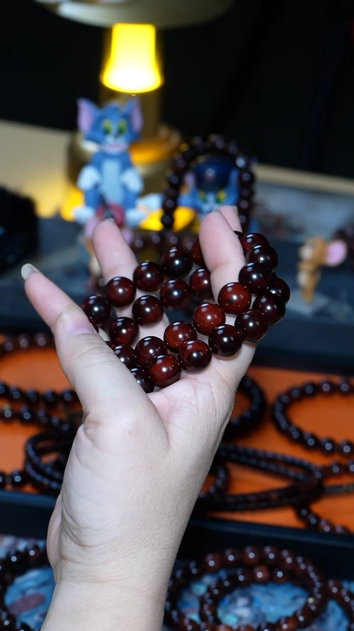 手串/手链小叶紫檀印度小叶紫檀 1.2 文玩手串