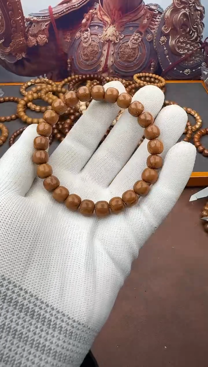 手串紫金鼠40号实心