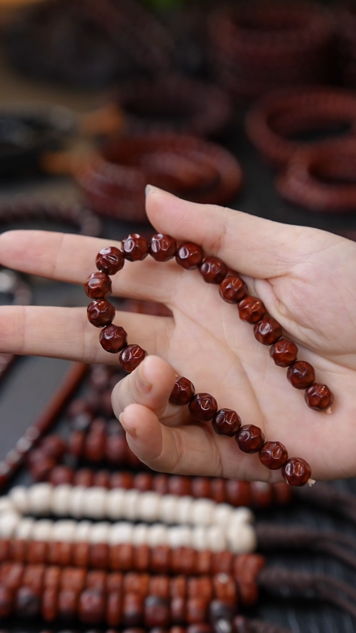 檀香紫檀（小叶紫檀）手串/手链奶酪无相