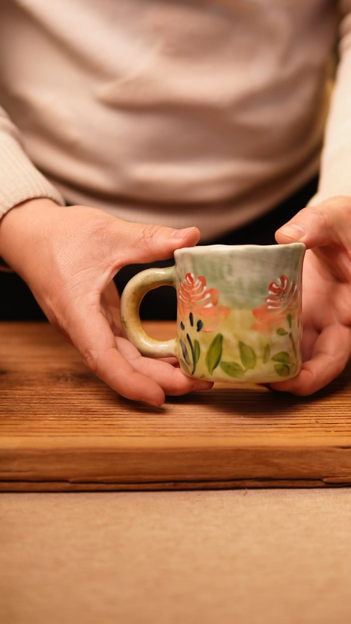 【闪购商品】@@陶园瓷舍@@纯手工手绘@高温釉下彩