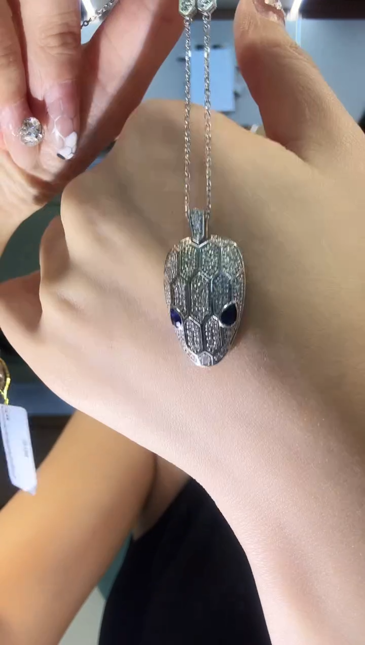 铂Pt950镶嵌项链钻石AY0430-PT-45