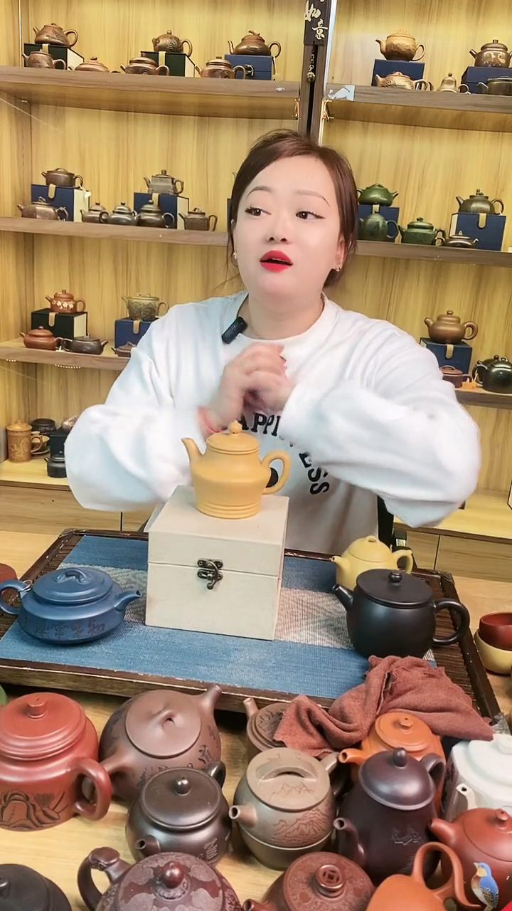 【闪购商品】紫砂茶壶黄金段泥   宫灯
