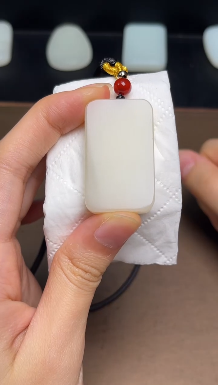 和田玉未镶嵌颈饰23