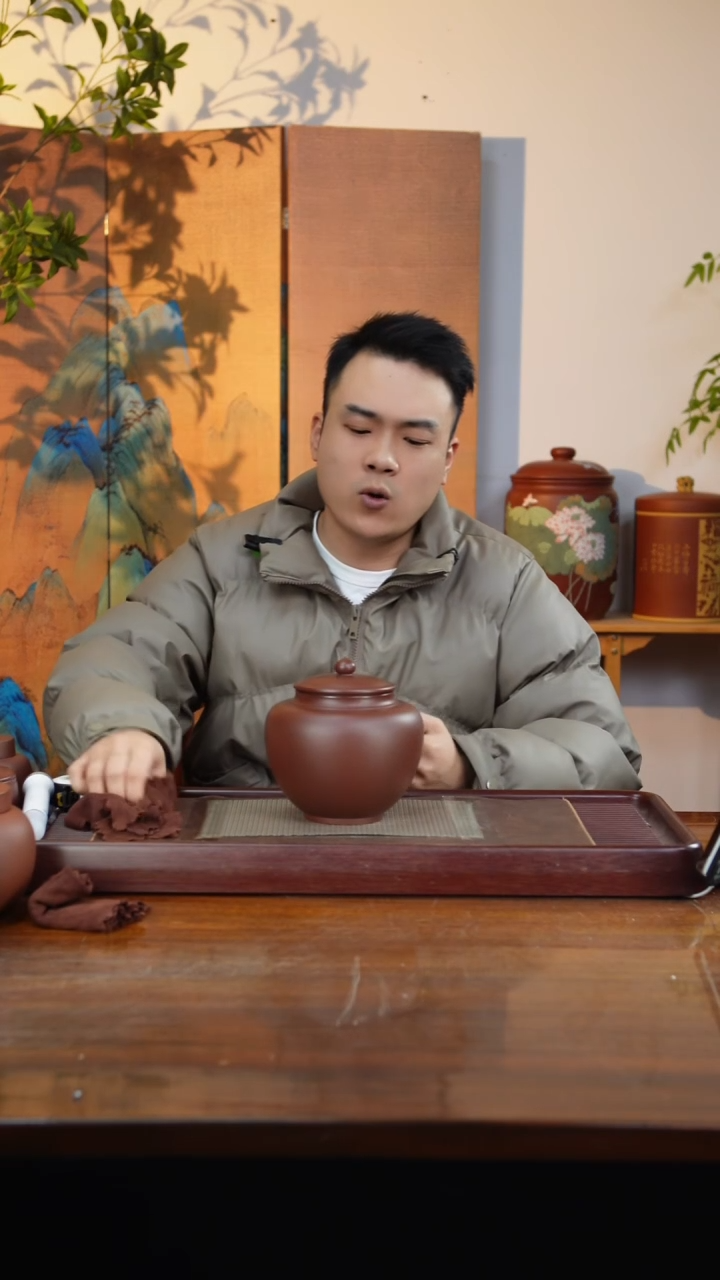 宜兴原矿紫砂茶叶罐