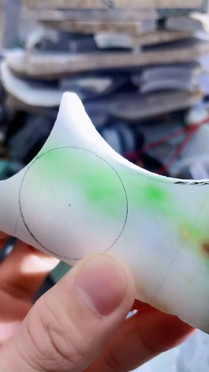 裸石翡翠天然A货翡翠板料