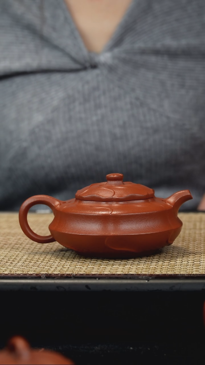 【闪购商品】紫砂茶壶筋纹器风隐居士70毫升