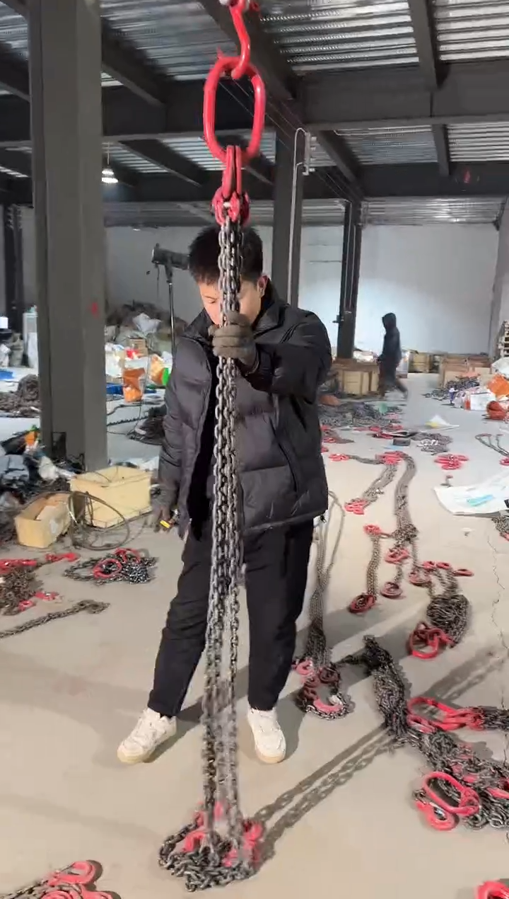 索具8吨2米四腿羊角吊钩索具（不退不换）