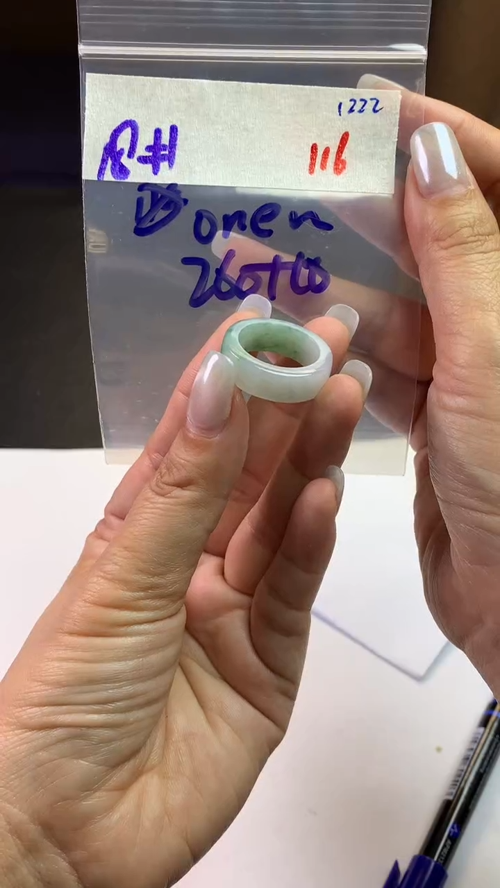 未镶嵌定制翡翠n**o毛货需精细抛光拍一发一