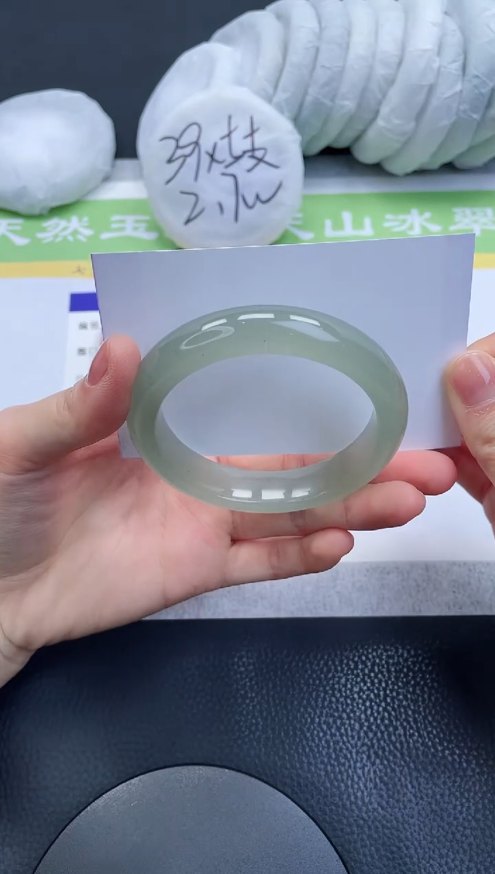 【闪购商品】石英质玉手镯未镶嵌A187-56+