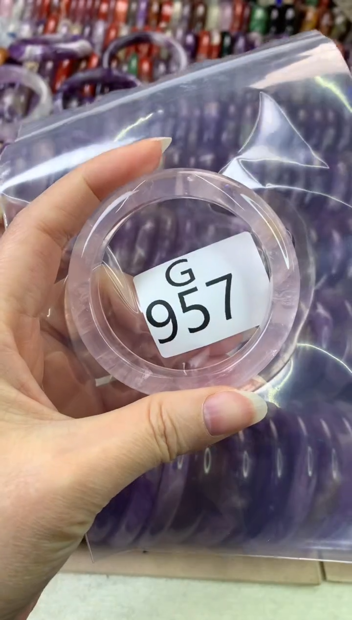 【闪购商品】水晶水晶手镯G未镶嵌957