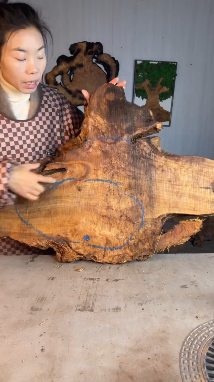 香杉木木头款杉木瘤挂件【原料】001