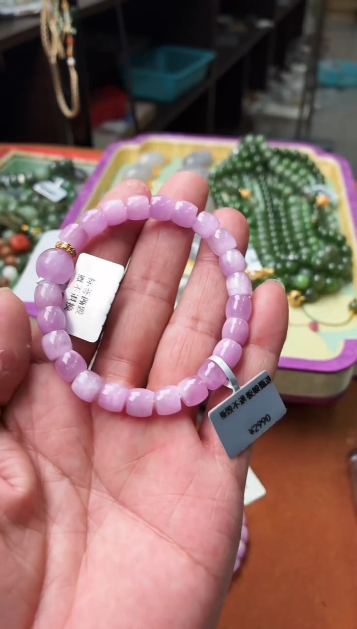 未镶嵌锂辉石手串A16