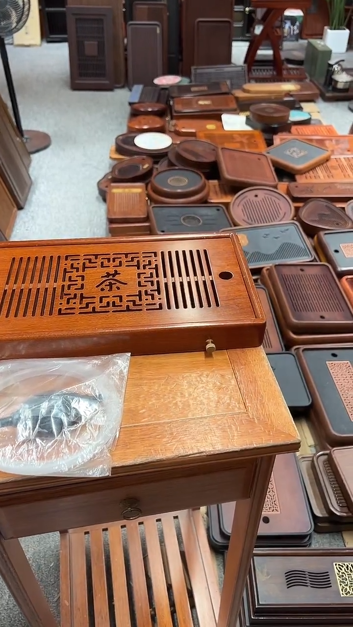 福利花梨木一整块长36CM*宽20CM茶盘