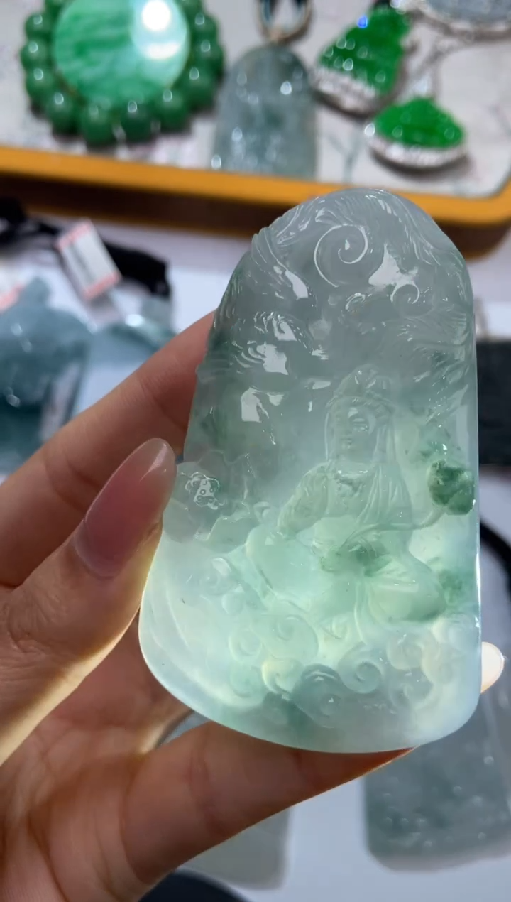 【闪购商品】翡翠挂件未镶嵌276665