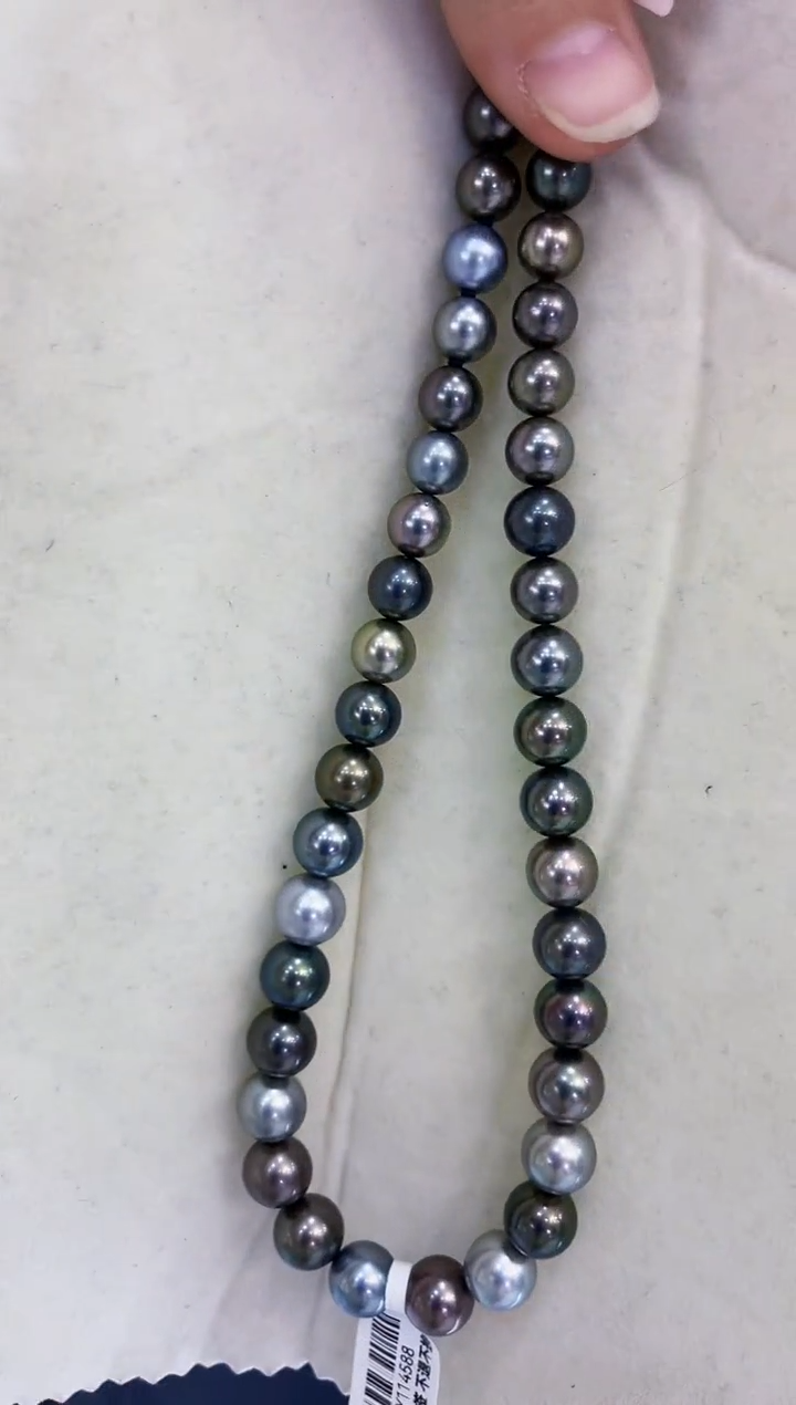 【闪购商品】海水珍珠吊坠(赠链)银S925镶嵌大溪地sk8.1-10.9mm