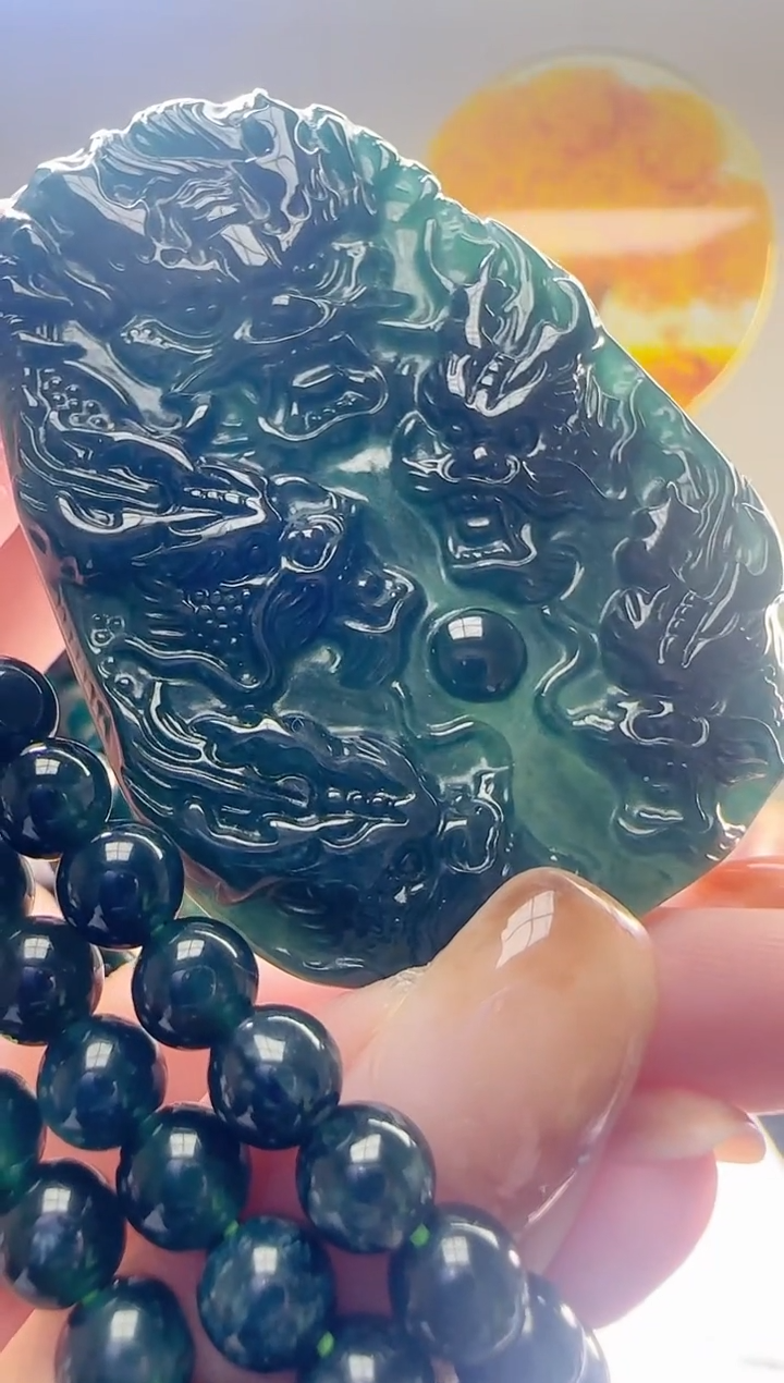 颈饰未镶嵌翡翠多样性随机发其一