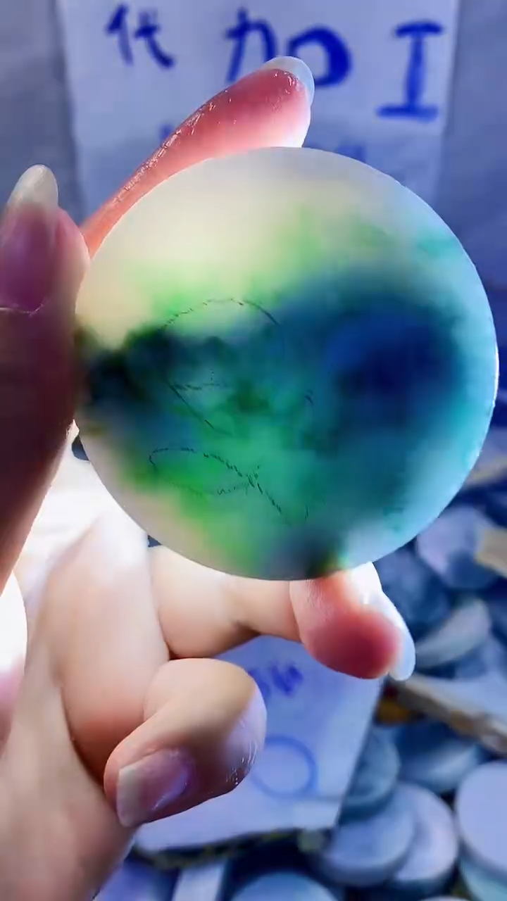 裸石翡翠纯天然翡翠A货312