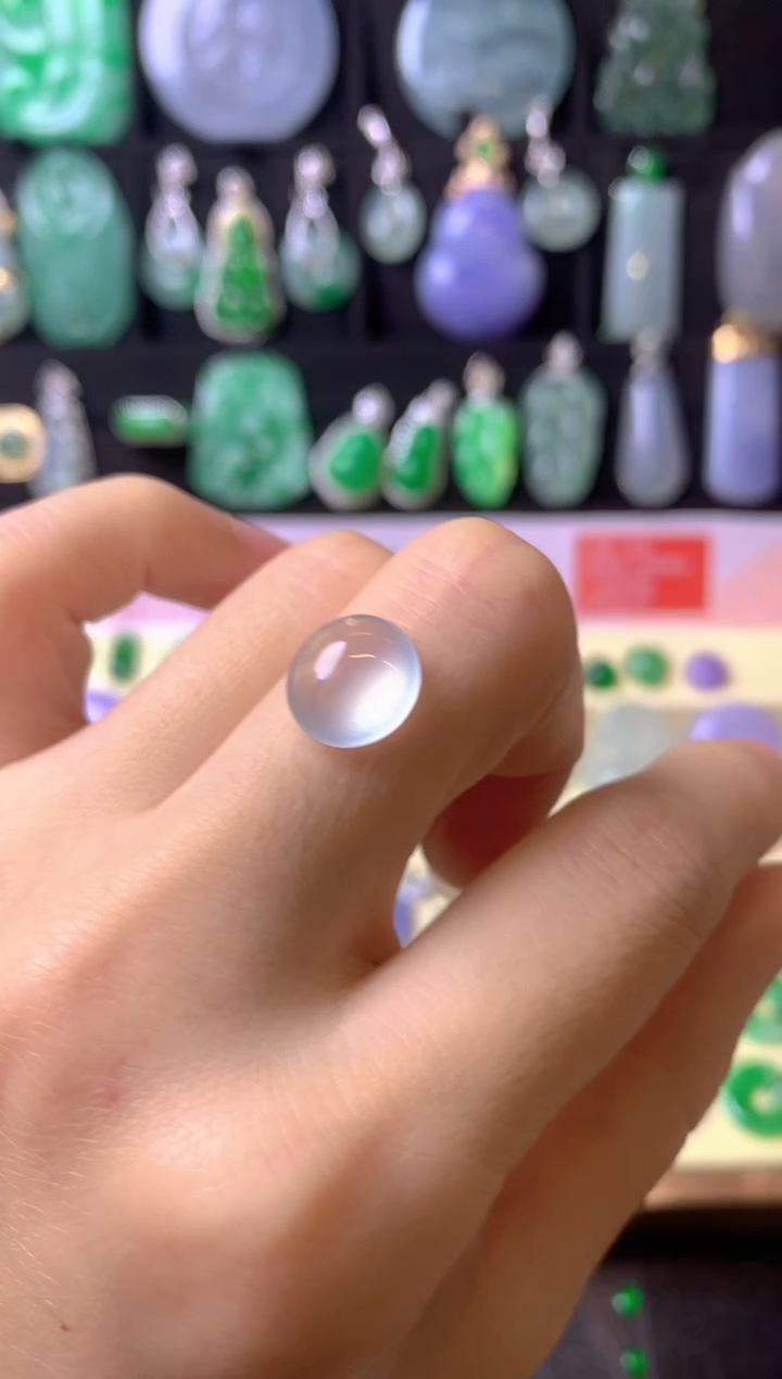 定制翡翠未镶嵌1裸玉（客户意向镶嵌）