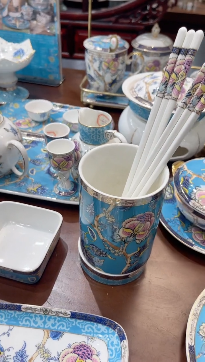 45%以上骨粉骨瓷筷子筒