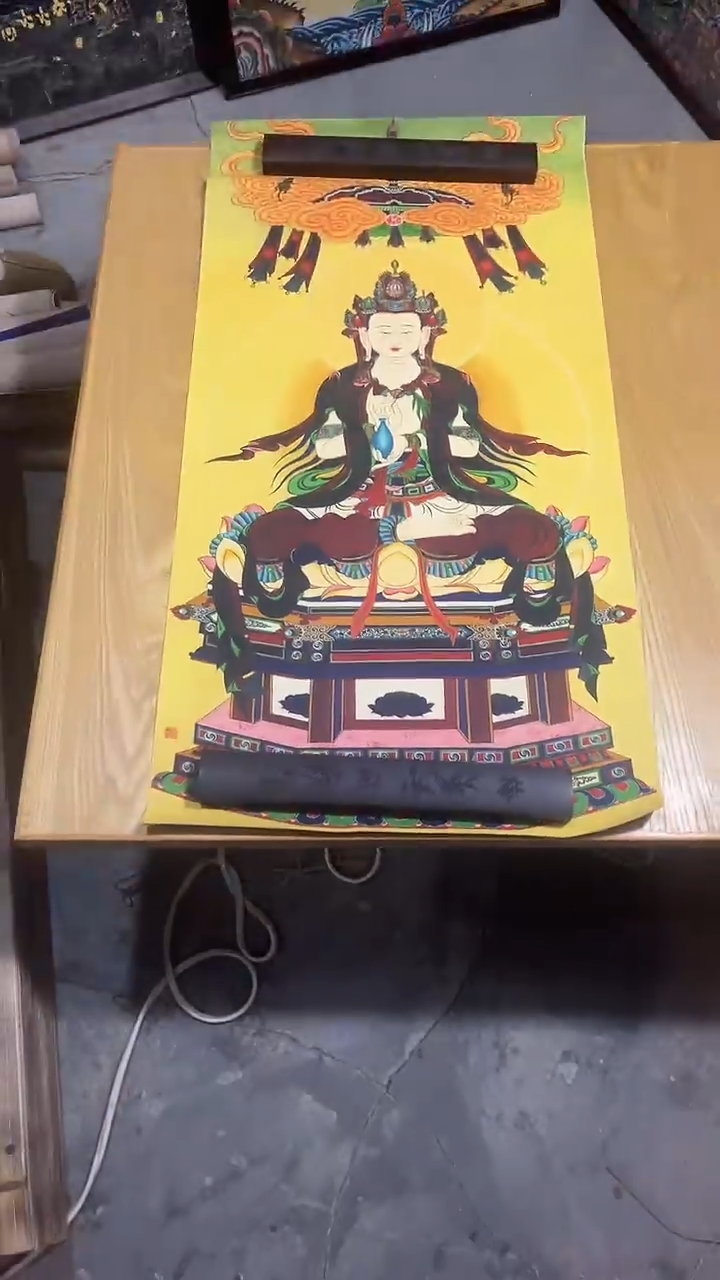 卷轴画卷轴唐卡商品