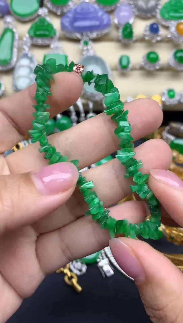 【闪购商品】翡翠手串未镶嵌405-中国好珍宝