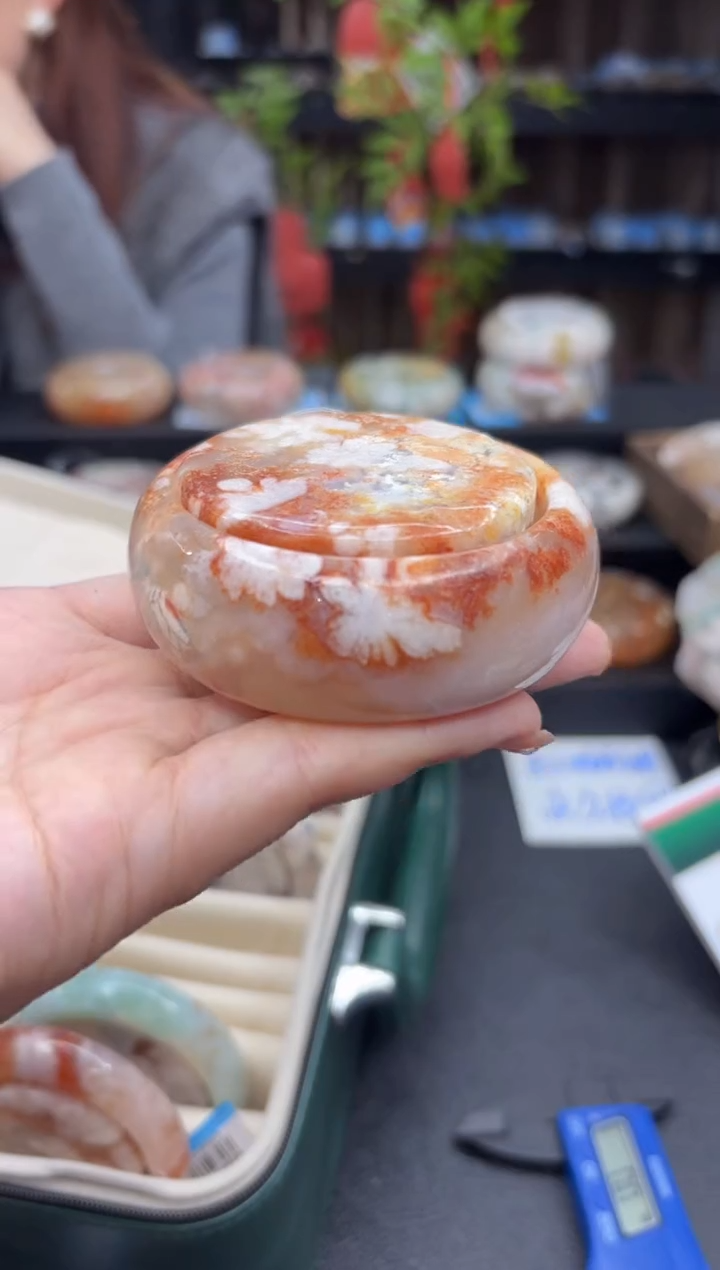 【闪购商品】石英质玉手镯未镶嵌145（57圈赠送镯心）