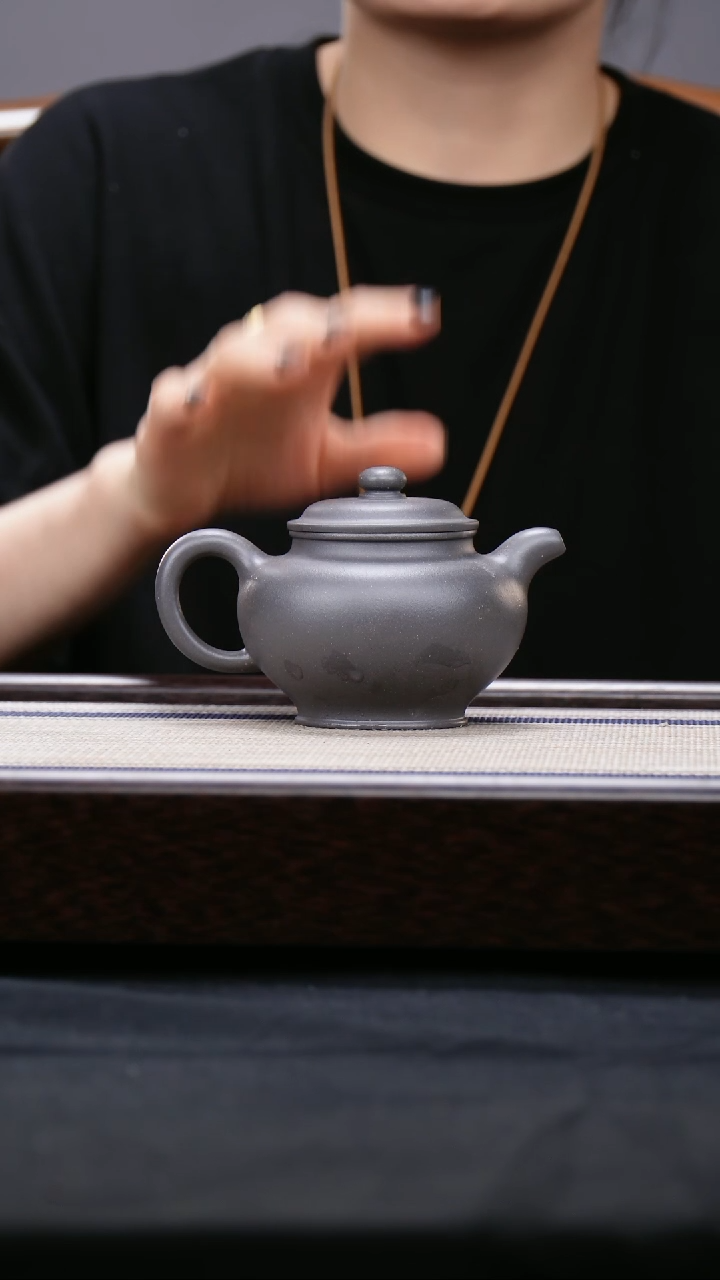 【闪购商品】紫砂茶壶微瑕 天青 掇只壶  郑长秀