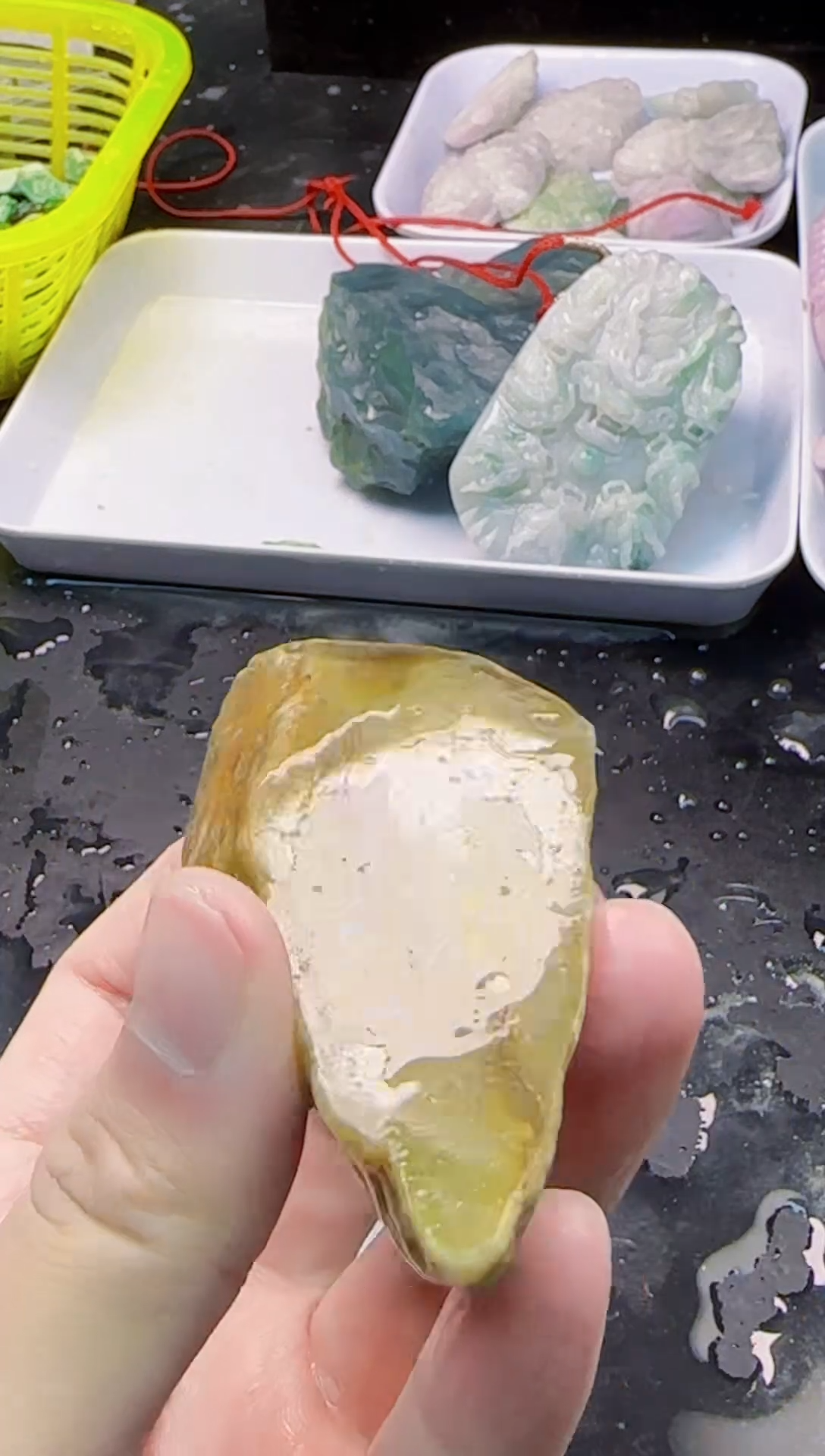 配石翡翠千****）109天然A货翡翠