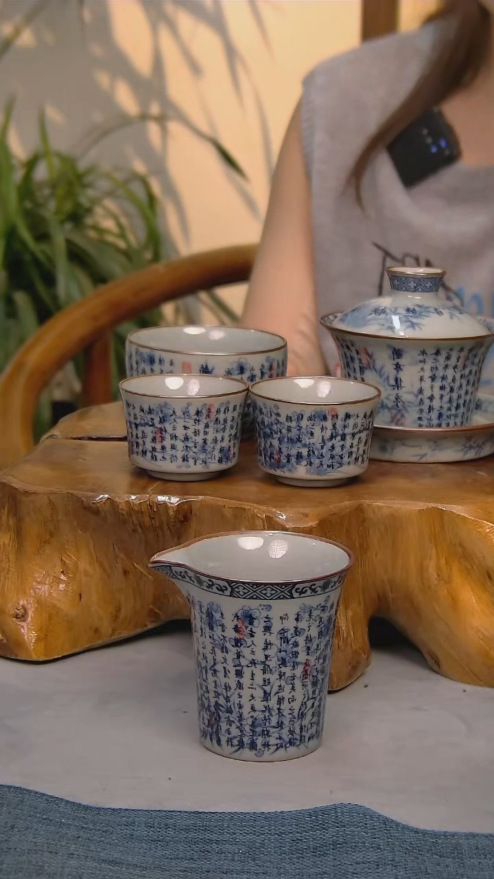 简装家用款5件套 陶瓷家用茶具系列