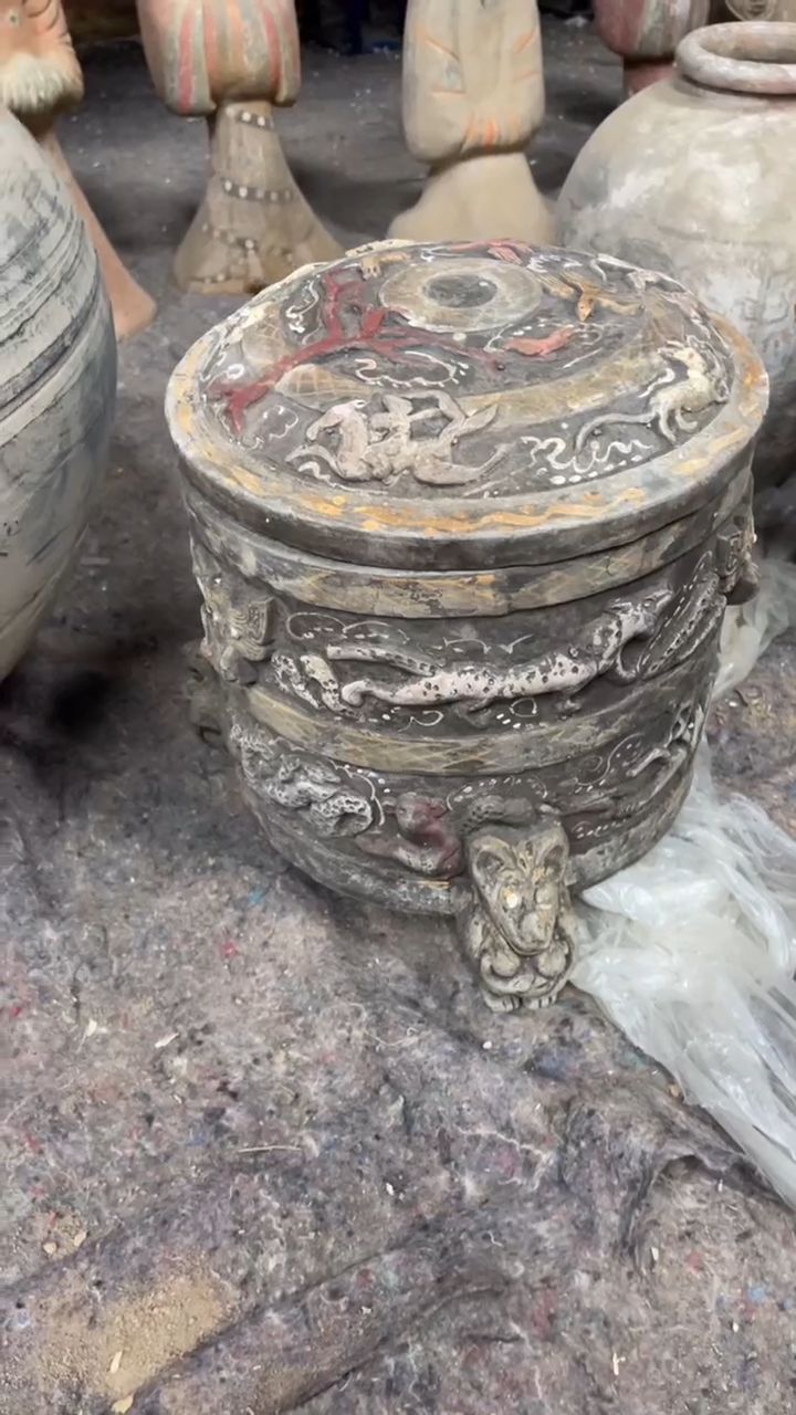 陶瓷君*唐三彩手工陶瓷品